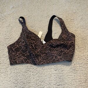 lululemon athletica Black and Pink Sports Bra